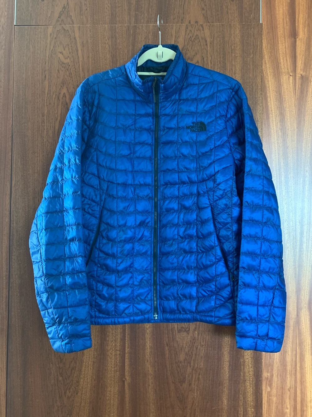 The North Face Blue Lightweight Quilted Puffer Jacket